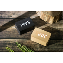 충전시계 무소음 알람 시계 탁상용 우드시계 탁상전자 디지털 미니 건전지 LED 책상 고급, 03_USB 3M 케이블