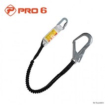 PRO6 AL 대구경 엘라스틱죔줄 죔줄 상체식안전벨트, 1개