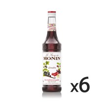 모닌 석류 시럽 700ml 6개