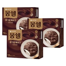 롯데제과 몽쉘 카카오 336gx3개, 336g, 3개