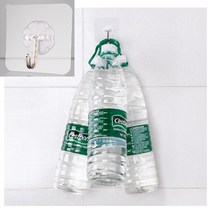 무타공 액자 앞치마 코너 접착고리 후크 걸이 그레이