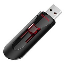 [SanDisk] USB 글라이드 (Glide) Z600 [128GB/레드블랙] [SDCZ600-128G-G35]