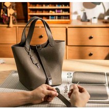 가죽공예 소가죽 가방 diy 파우치 만들기 가죽, 상세 페이지 참고