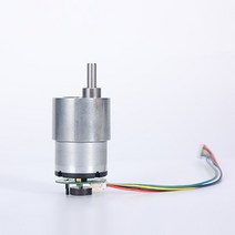 JGB37-520 DC 모터 6V 12V 24V 4.8W 감속기 AB 듀얼 위상 홀, 06 66rpm_02 12V