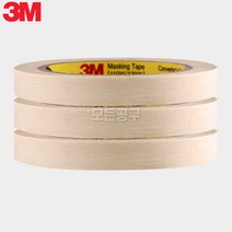 3M 마스킹테이프 종이테이프 카바링테이프 커버링테이프 도장용테이프 (40m*5 10 15 20 25 30 35 40 45 50 60 70 80 90 100mm), 100mm