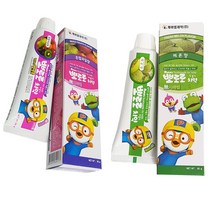 케이엠제약 뽀로로 치약(선택) 어린이치약 무파라벤, 착한가격매우만족 메론향