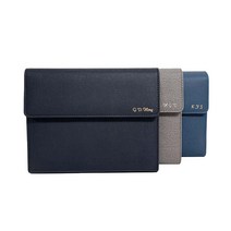 이니셜스 도어형 다이어리 / 이름 로고 각인 25절(A5) 32절(B6) 6공 시스템 2023 업무용 플래너, 모던 도어형_블랙