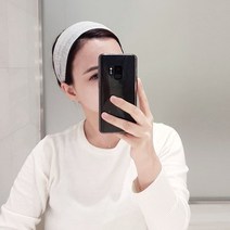 린넨 와이드 헤어밴드 넓은머리띠