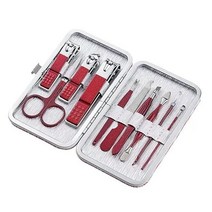 DLOETT Manicure Set Coating Stainless Steel Nail Clipper Kit Box Pedicure Tools Toe Care Portable Sc