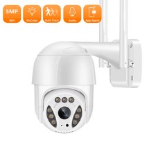 영어 설명서 HD 5MP IP 카메라 3MP 2MP 인체 감지 자동 추적 비디오 모니터링 카메라(Wifi P2P 무선 옥외 CCTV 포함), 5MP에 128G 카드 추가, 영국 플러그