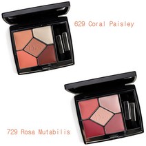 디올 5 꿀뢰르 꾸뛰르 아이섀도우 팔레트 벨벳, 729 Rosa Mutabilis,