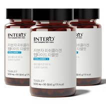 이너움 저분자 피쉬콜라겐 펩타이드 타블렛, 3개, 90정