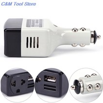 12v어댑터 24v어댑터 아답터 모든 전화 인버터 12v에 대 한 AC 220V 자동차 USB 전원 변환기 DC 12/24V, 한개옵션0