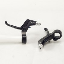 자전거 브레이크 패드 부품 2손가락 브레이크 레버 경량 합금 산악 자전거 MTB 기계식 디스크 선형 풀