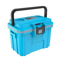 Pelican 펠리컨 8QT 개인용 쿨러 및 드라이 박스, Cool Blue/Gray