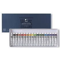 신한 전문가용 수채 물감 PRO 수채화 물감/7.5ml 18색