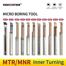 전동 공구 MTR MNR 소형 보어 보링 내진 마이크로 내부 터닝 CNC 오른손 커터, MNR1.4 R0.05 L5 - D3