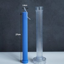 실내디퓨저 향 왁스타블렛 조향사실내용디퓨저 DIY 핀스트라이프 미세 이빨 원통형 복고풍 교회 양초 금형 세트 라운드 향기로운 장식 수제 비누, [07] G