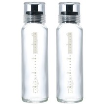 하리오 드레싱 보틀 세트 240ml 2개 블랙 코스트코