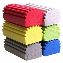 1+1 세차스펀지 신제품 다기능 강력 PVA 스폰지 자동차 가정용 청소 액세서리, Random 1PC