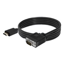 케이블메잇 HDMI to VGA RGB 삼성 LG HP DELL노트북 15핀 모니터 빔프로젝터 연결케이블, 5m, 1개