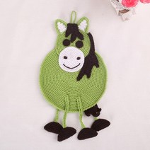 브랜드없음 손뜨개 코바늘 티코스터만들기 (말) GZ0067, 선택완료