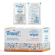 [미국]HAND SANITIZING TRAVEL WIPES 손소독 티슈, 1박스
