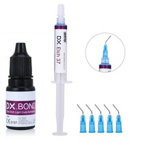 치과접착제 치과 치아 접착제 교정용 치아 돌 보석 다이아몬드 크리스탈 보석 장식 교정 접착제 복합 수지 본딩 에이전트, Bond plus Etch, 하나