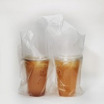 테이크아웃컵 2구 비닐 캐리어 200매