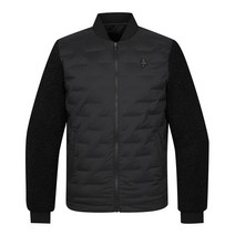 까스텔바작 남성 소매 플리스 구스 다운 점퍼 BGAWJP202BK