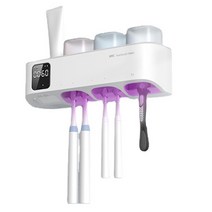 FASEN 가정용 무선 UV USB 충전식 벽걸이 건조기 칫솔살균기, ES703.흰색