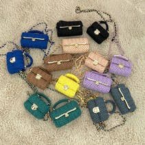 도두리 diy 망스티치 뜨개질 코바늘 가방 키트 패키지 만들기 - 루카, 루카 12cm, 리얼레드