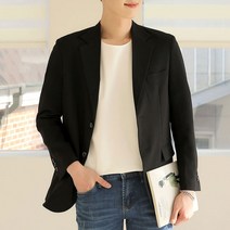 플레이즈 남성용 스탠다드 싱글버튼 재킷