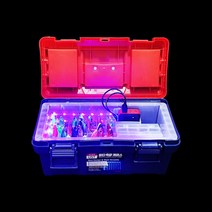 UST UV 축광 에기케이스 왕눈이 35구 야광봉돌수납(소품 케이스 3개 포함)