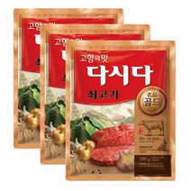 (상온)다시다 명품골드 쇠고기 100gx3개, 100g