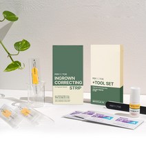 [큐렛 증정] 퍼펙토 내성발톱 교정 스트립 세트&발톱 큐렛 세트, 14mm 1세트+발톱 큐렛 1개