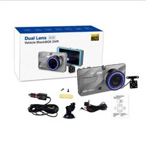 2채널 블랙박스32GB 차량용HD 1080P 야간 투시경, V5 HD (듀얼렌즈)32G 표준 다중 렌즈