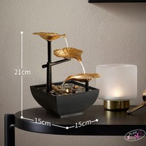 실내분수 인테리어분수 선물 물순환 가습기 가정용분수 미니 정원, 옵션5