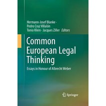 (영문도서) Common European Legal Thinking: Essays in Honour of Albrecht Weber Paperback, Springer, English, 9783319368610