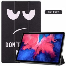 레노버 Xiaoxin 패드 프로 & 탭 P11 케이스 TB-J606F 마그네틱 스마트 태블릿 PC, [01] Tab P11  J606 11inch, 02 BIG EYES