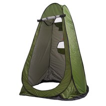 COSYEVNO 휴대용 간편 이동 낚시 텐트, 1.2 m * 1.2 m * 1.9 m 높이, 군사 녹색 실버 3 윈도우