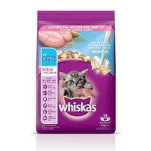 고양이 간식 위스카스 주니어 오션피쉬&우유 1.1kg