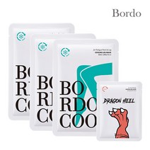 보르도 쿨링 종아리 피로/레그마스크3개 + 보르도 힐 보습팩 1개, 01.보르도 레그팩3개+보르도 힐 풋팩1개
