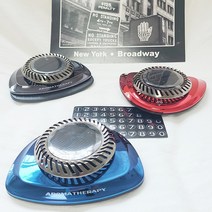 카로이스 2in1 명품차량용방향제 제네시스디퓨저 벤츠방향제 차향제, 레드_클린코튼