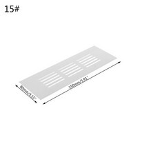 해외 15cm 20cm 25cm 30cm 40cm 50cm 알루미늄 합금 에어 벤트 천공 시트 웹 플레이트 환기 그릴 PROD392, 1개, 단일