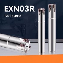 HSS CNC 밀링 커터 바 EXN03R 평면 밀링 머신 초고 피드 선반 도구 LNMU0303ZER 합금 양면 인서트 EXN03|Turning Tool|, EXN03RC25-26-200L-4T, LNMU0303ZER-AH130