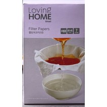 러빙홈 웰빙 여과지 (대) 7매, 1개