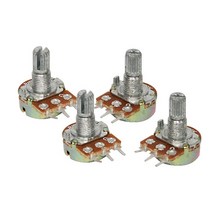 포에버 가변저항 볼륨조절스위치 포텐션미터 저항기 용접부품, 1개, 1번(16mm)-1K