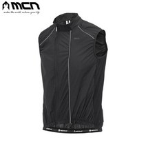 MCN 경량 자전거조끼 블랙 자전거옷 자전거자켓