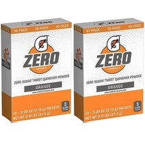 게토레이 오렌지 분말 파우더 10개+10개 Gatorade Powder